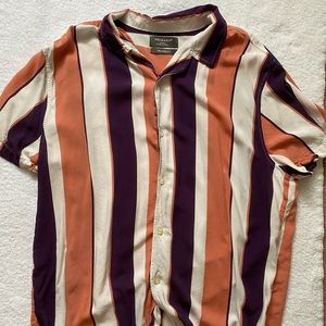 Primark Men’s Striped Button Down Shirt